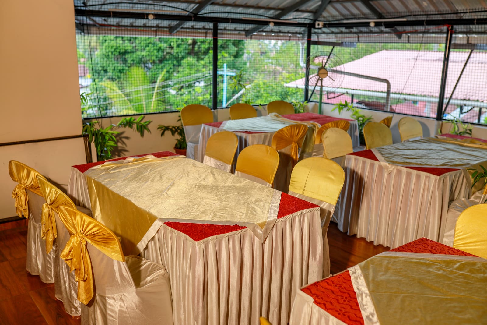 The roof top garden